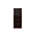 Picture of Bookcase/curio 4 Shelves  33"W x 15"D x 80"H