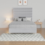 Picture of Oxford Headboard Custom Platform Bed