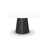 Picture of Gemma Glass, Stone/Marble and Wood Customized Dining Table