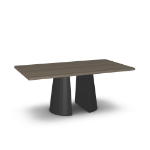 Picture of Gemma Glass, Stone/Marble and Wood Customized Dining Table