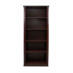 Picture of Bookcase/curio 4 Shelves  33"W x 15"D x 80"H