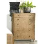 Picture of 5-Drawer Natural/Black Chest