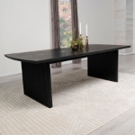 Picture of 82" to 100" - inch Extendable Dining Table Black