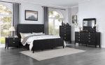 Picture of 8-Drawer Black Dresser and Mirror