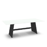 Picture of Tayra Glass, Stone/Marble and Wood Customized Dining Table