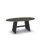 Picture of Tayra Glass, Stone/Marble and Wood Customized Dining Table