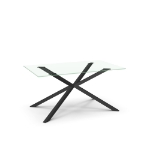 Picture of Asterisk Glass, Stone/Marble and Wood Customized Dining Table