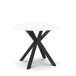 Picture of Asterisk Glass, Stone/Marble and Wood Customized Dining Table