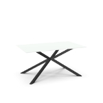 Picture of Asterisk Glass, Stone/Marble and Wood Customized Dining Table