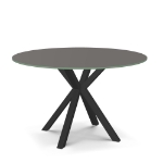 Picture of Asterisk Glass, Stone/Marble and Wood Customized Dining Table