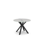 Picture of Asterisk Glass, Stone/Marble and Wood Customized Dining Table