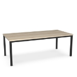 Picture of White Marble Engineered Wood Nicholson Customizable Dining Table