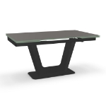 Picture of Amelia Extendable table base Glass and Wood Customized Dining Table