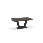 Picture of Amelia Extendable table base Glass and Wood Customized Dining Table