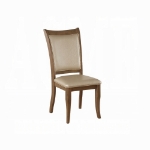 Picture of Gray Oak Wood Veneer Dining Chair