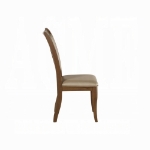 Picture of Gray Oak Wood Veneer Dining Chair