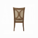 Picture of Gray Oak Wood Veneer Dining Chair