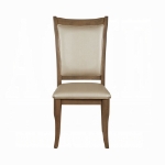 Picture of Gray Oak Wood Veneer Dining Chair