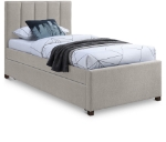 Picture of Linen Textured Trundle Bed