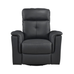 Picture of Genuine Leather Swivel Glider Reclining Chair