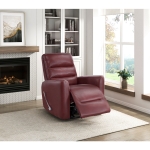 Picture of Leather Swivel Glider Reclining Chair