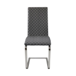 Picture of Faux Leather Gray Dining Chair