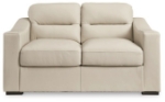 Picture of Genuine Leather Almond Loveseat