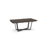 Picture of Charlie Extendable table Glass and Wood Customized Dining Table