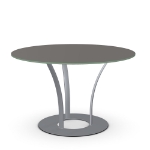 Picture of Dalia Glass, Stone/Marble and Wood Customized Dining Table