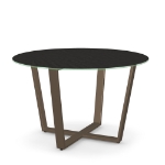 Picture of Ellington Glass, Stone/Marble and Wood Customized Dining Table