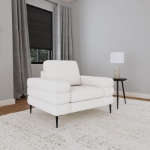 Picture of Upholstered Arm Sofa, Loveseat, Chair Ivory