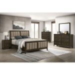 Picture of Dark Cocoa Brown 5pc Bedroom Set with Full Bed