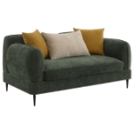 Picture of Jade Green Arm Loveseat