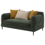 Picture of Jade Green Arm Loveseat