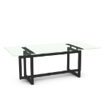 Picture of Ezra Glass, Stone/Marble and Wood Customized Dining Table