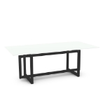 Picture of Ezra Glass, Stone/Marble and Wood Customized Dining Table