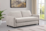 Picture of Beige/Grey Sofa Sleeper with Queen Mattress Beige