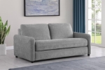 Picture of Beige/Grey Sofa Sleeper with Queen Mattress Beige