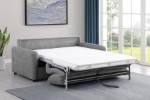 Picture of Beige/Grey Sofa Sleeper with Queen Mattress Beige