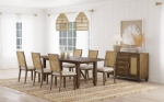 Picture of 5pc or 7pc or 9pc Light Brown Dining room set