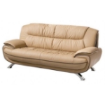 Picture of Genuine leather stationary sofas