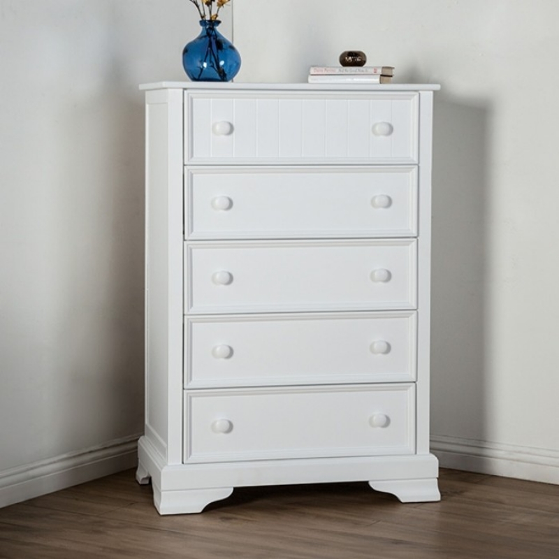 Picture of Traditional White Solid Hardwood 31.5" Chest