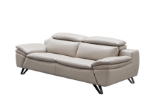 Picture of Light Grey Leather Sofa