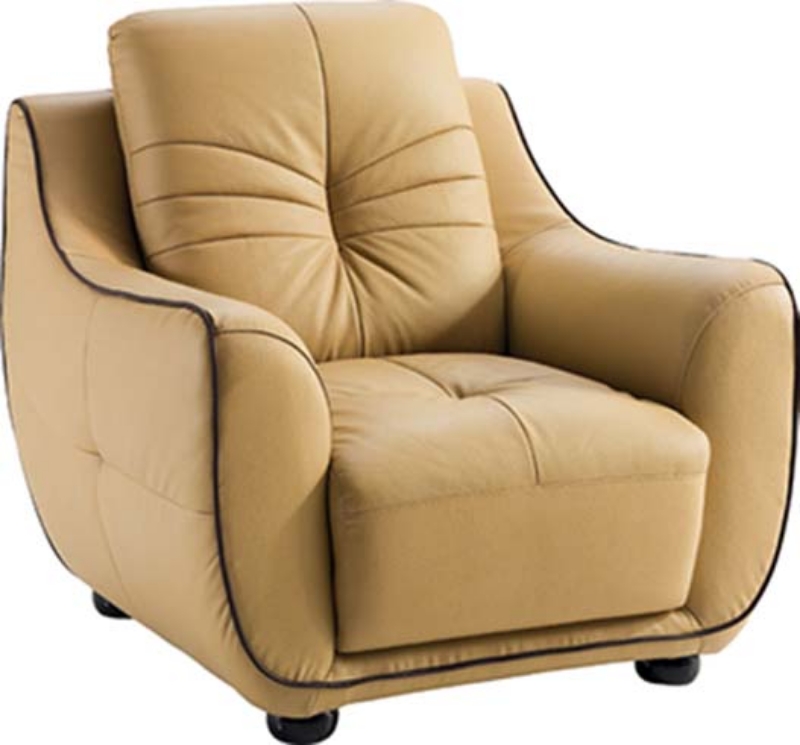 Picture of Beige Leather Chair