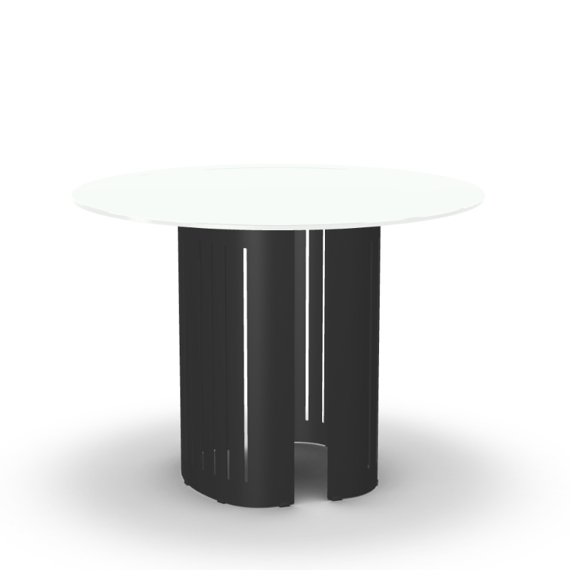 Picture of Rachel Glass, Stone/Marble and Wood Customized Dining Table