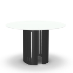 Picture of Rachel Glass, Stone/Marble and Wood Customized Dining Table