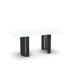 Picture of Rachel Glass, Stone/Marble and Wood Customized Dining Table