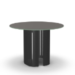 Picture of Rachel Glass, Stone/Marble and Wood Customized Dining Table