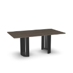 Picture of Rachel Glass, Stone/Marble and Wood Customized Dining Table