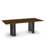 Picture of Rachel Glass, Stone/Marble and Wood Customized Dining Table